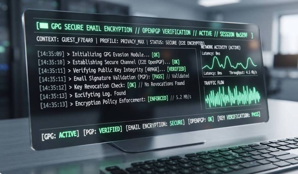 Threat Model Diagram for Self-Hosting GnuPG for Secure Email Signatures